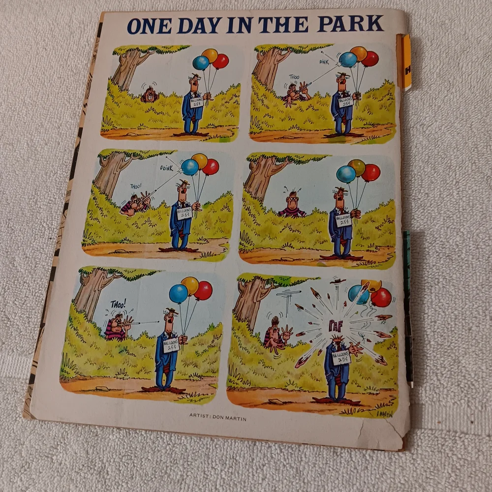 Vintage MAD Magazine Cover
